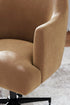 Contemporary Warm Brown Home Office Desk Chair - Adams Furniture