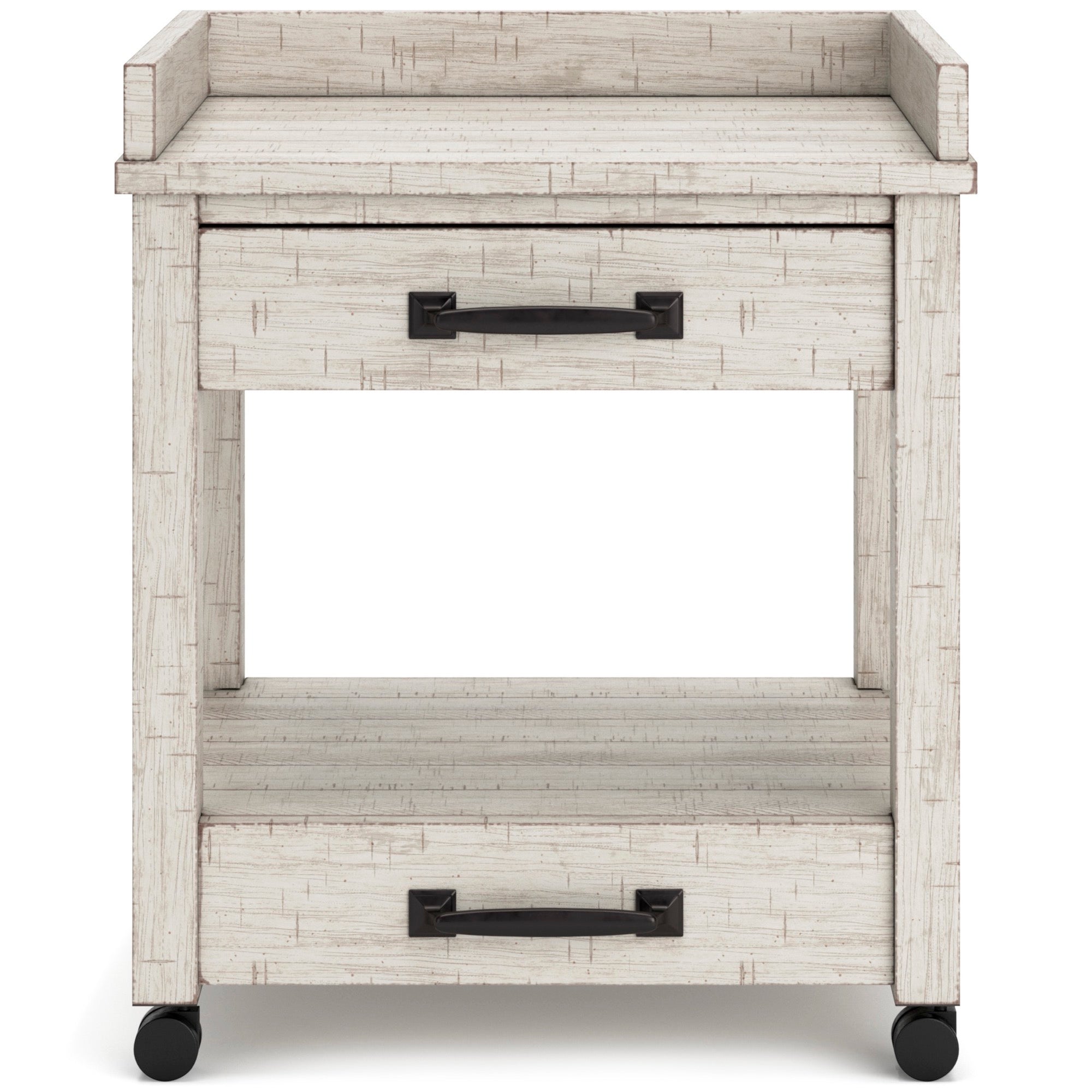 Whitewash Printer Stand