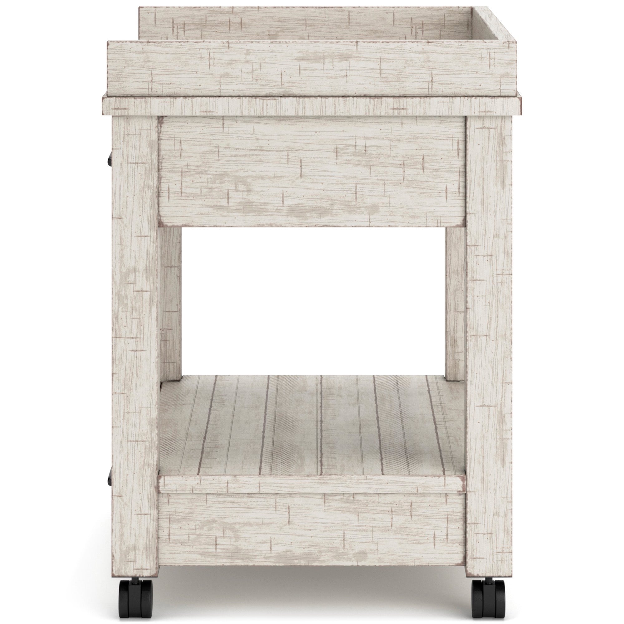 Whitewash Printer Stand