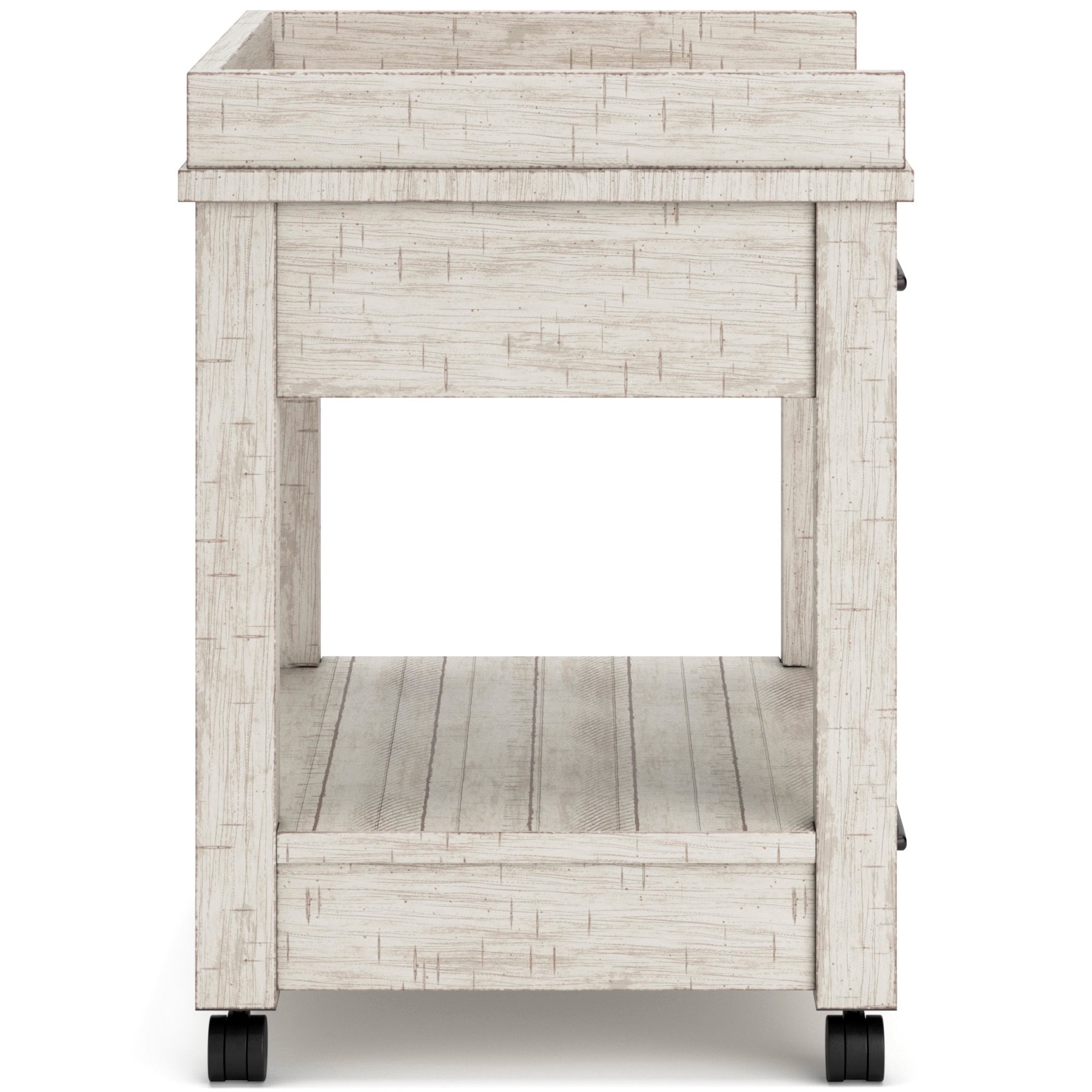 Whitewash Printer Stand