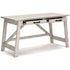 Whitewash Home Office Desk