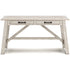 Whitewash Home Office Desk