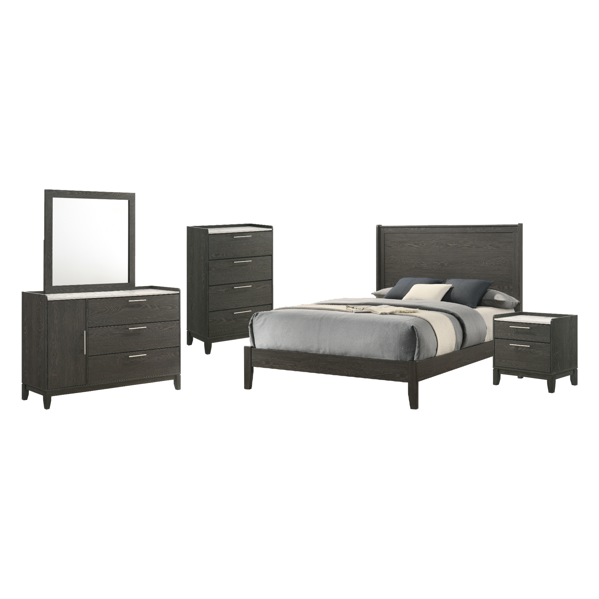 Gabriel Queen 5 Piece Bedroom Set