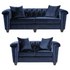 Lush Navy Living Room Set