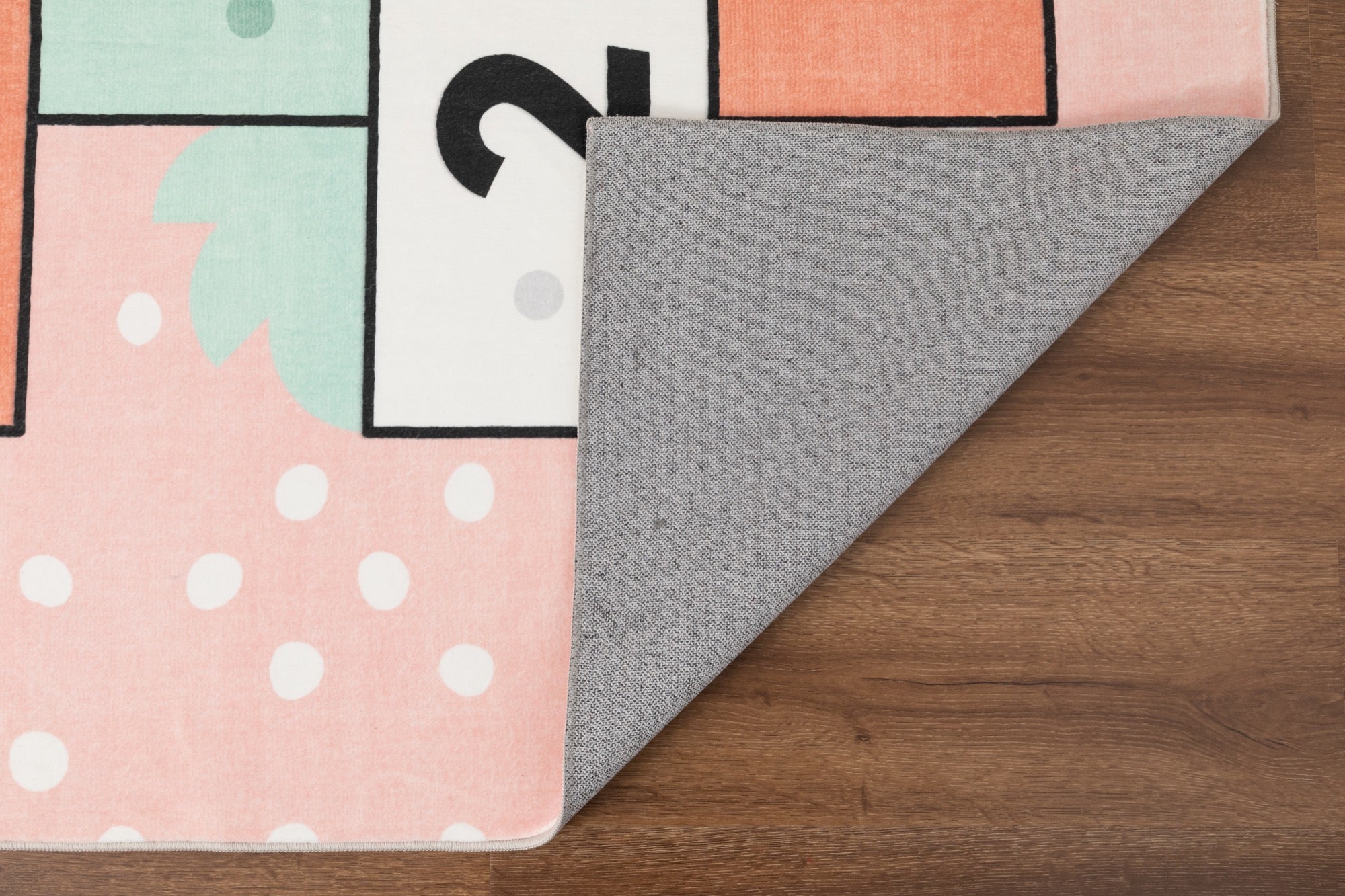 Kid Hopscotch 5x7 Area Rug - Adams Furniture