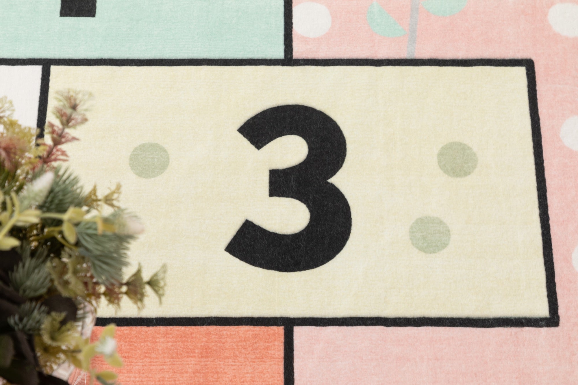 Kid Hopscotch 5x7 Area Rug - Adams Furniture
