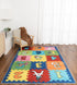 Kids Numbers 5x7 Area Rug