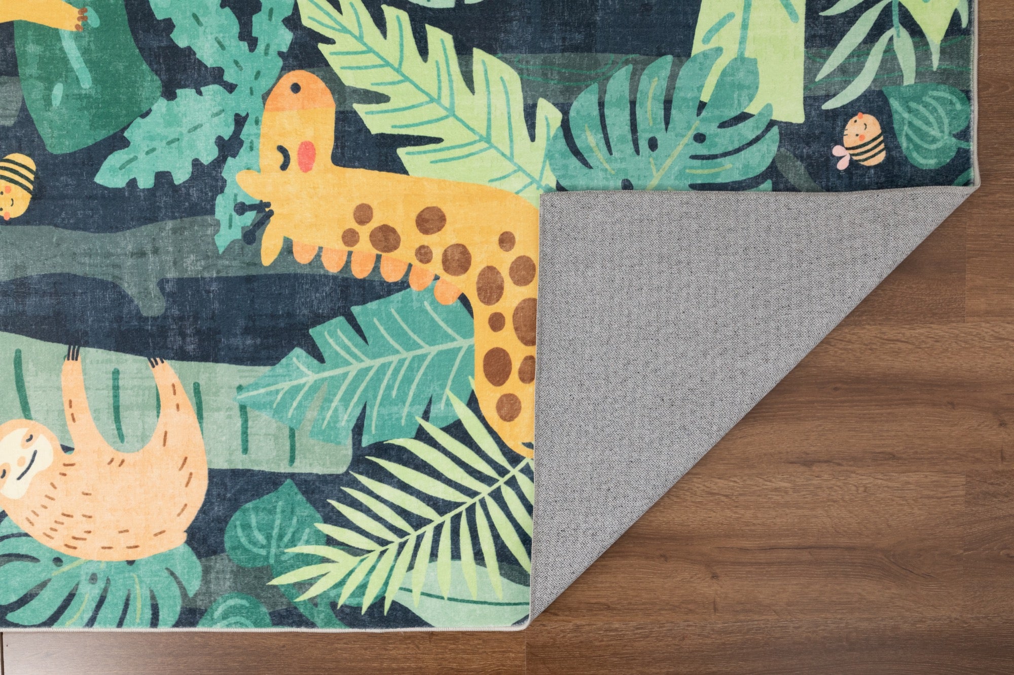 Kids Safari 5x7 Area Rug - Adams Furniture