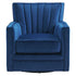 Loden Swivel Chair in Royale Cobalt