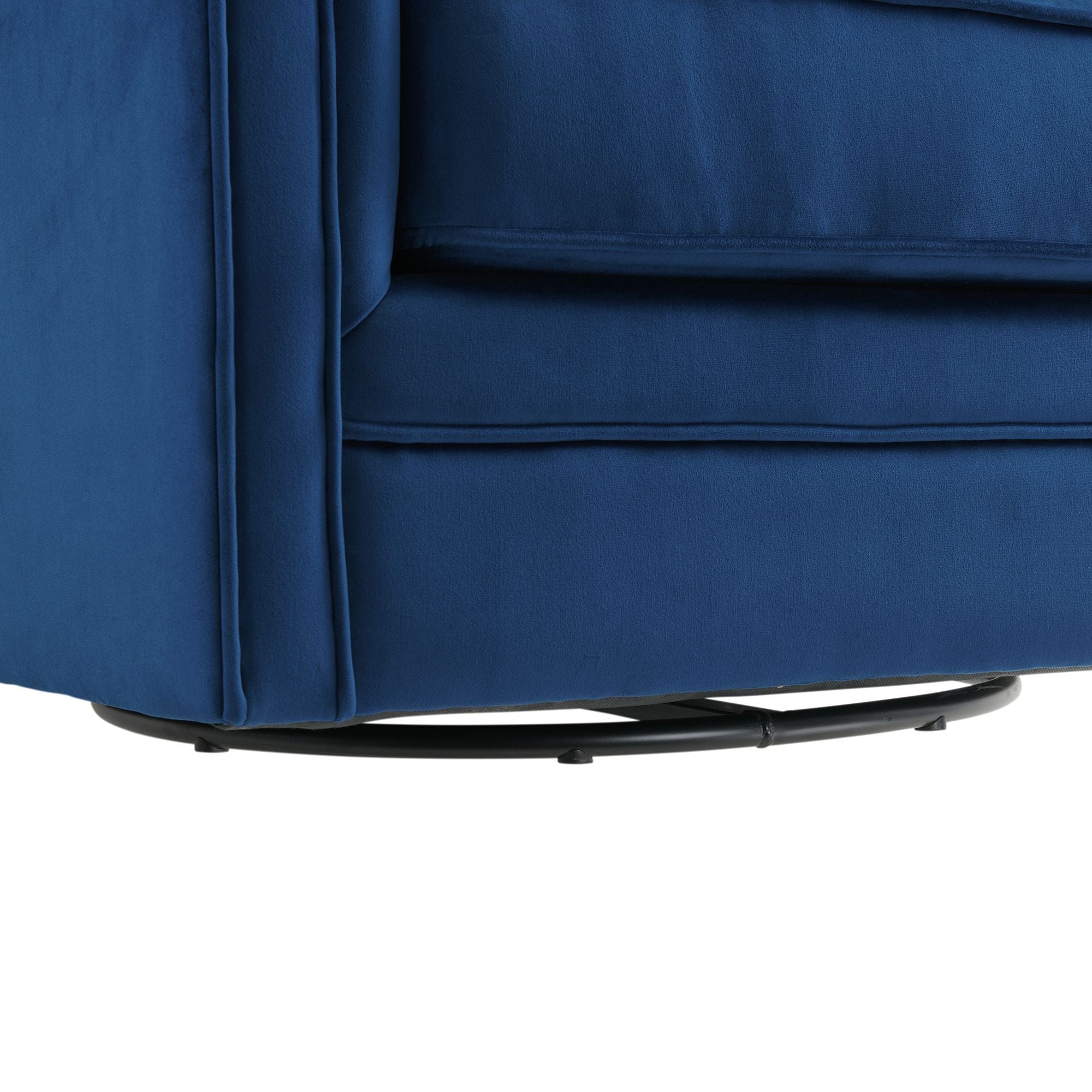 Royale Cobalt Swivel Chair