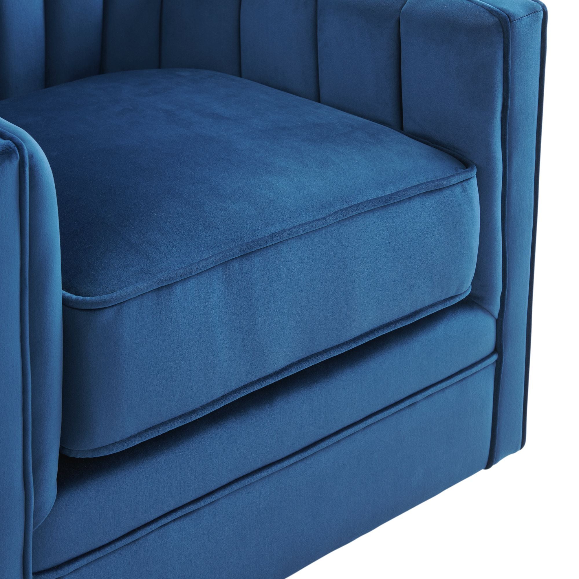 Royale Cobalt Swivel Chair