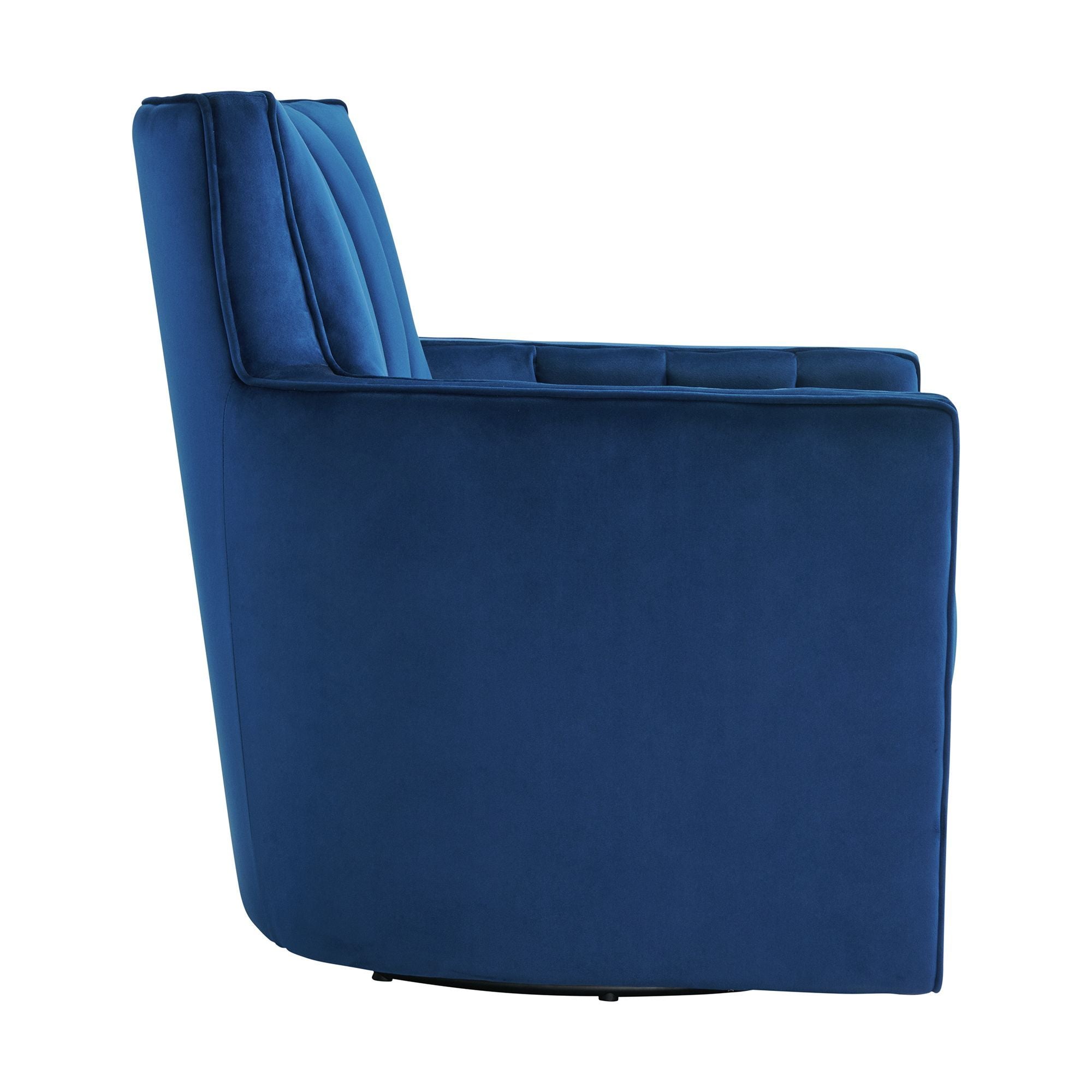Royale Cobalt Swivel Chair