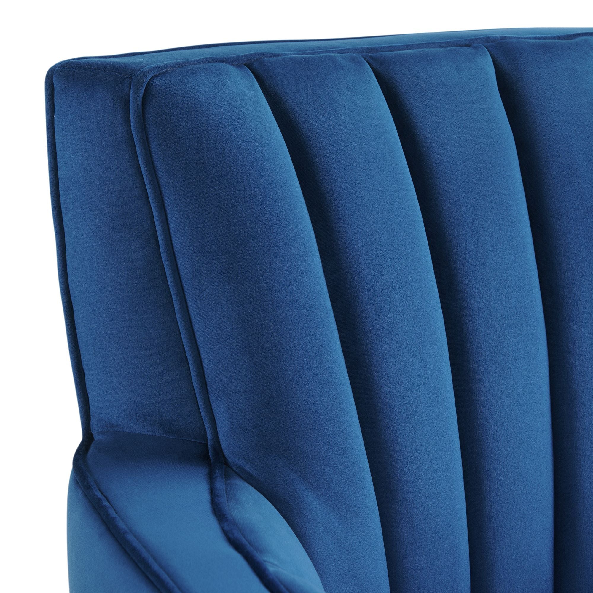 Royale Cobalt Swivel Chair
