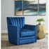 Royale Cobalt Swivel Chair