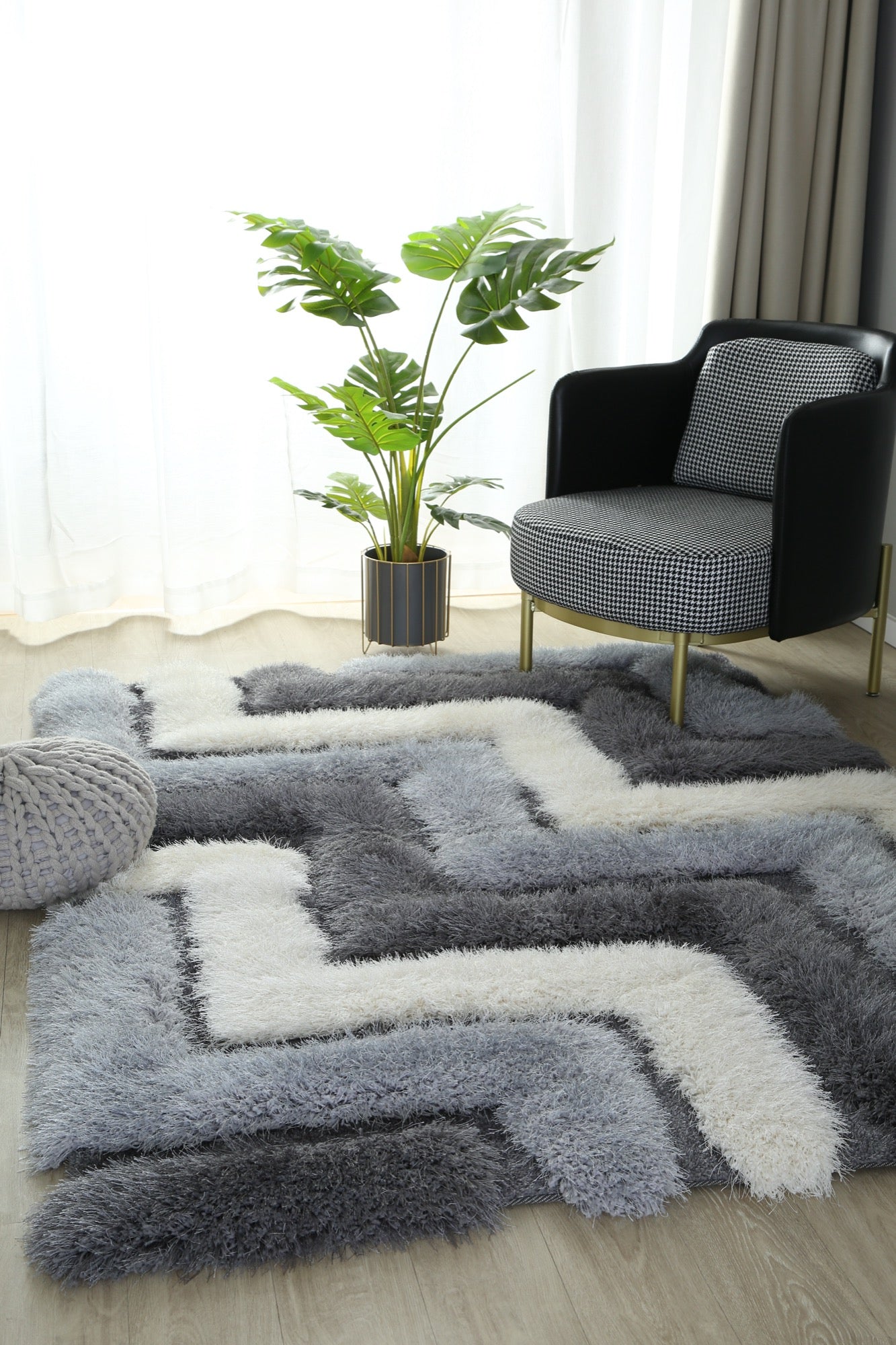 Shag 8x10 Area Rug - Adams Furniture