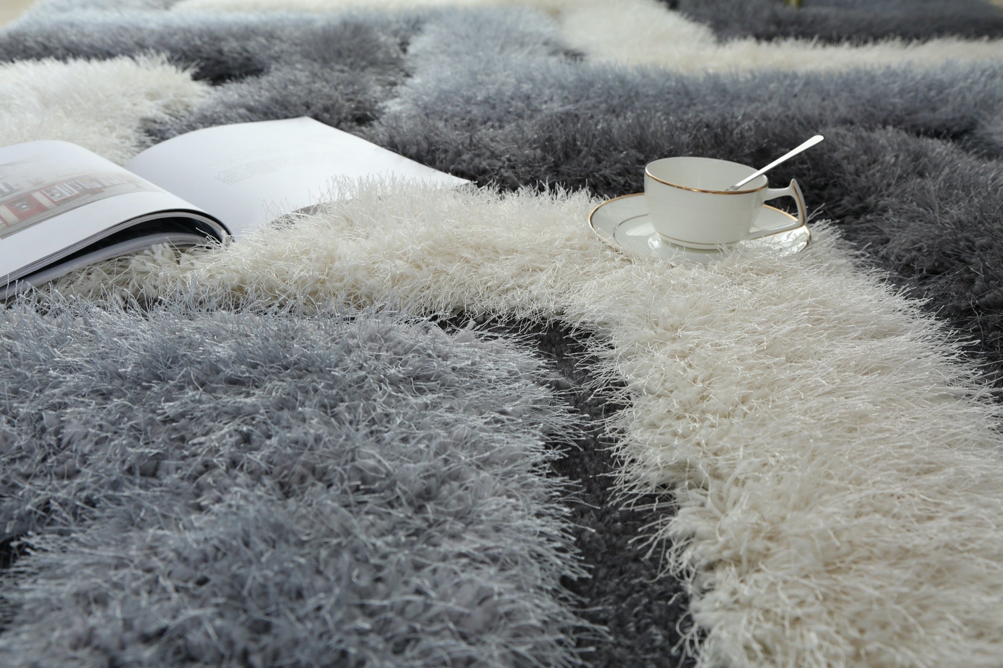 Shag 8x10 Area Rug - Adams Furniture