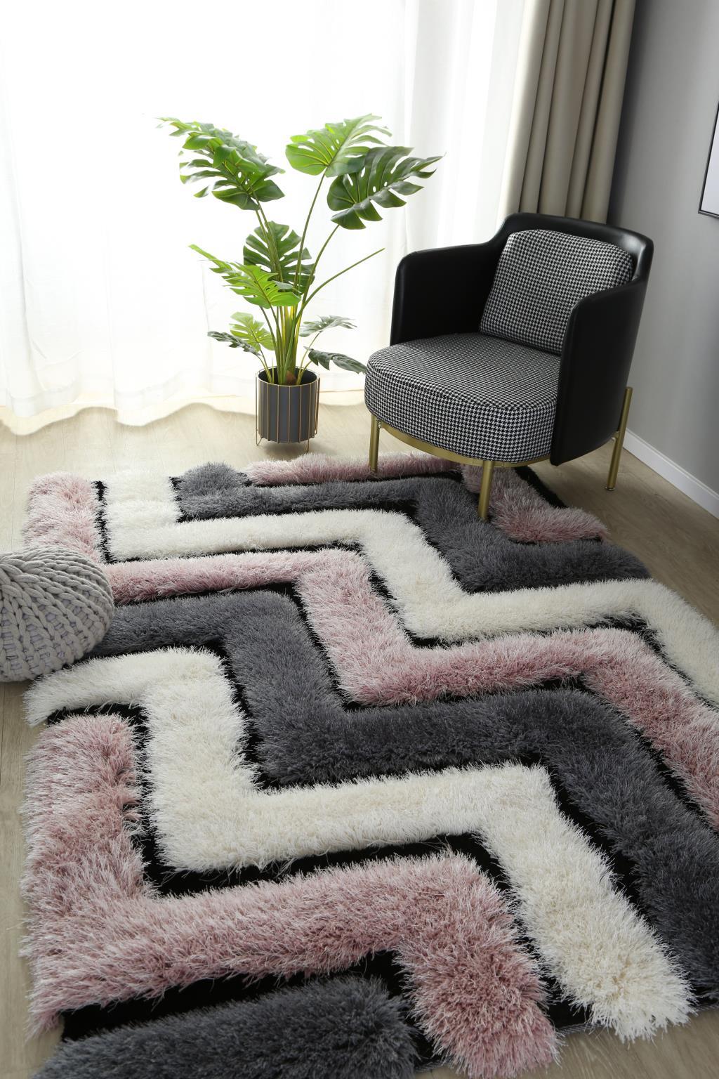 3D Shag 8X10 Area Rug - Adams Furniture