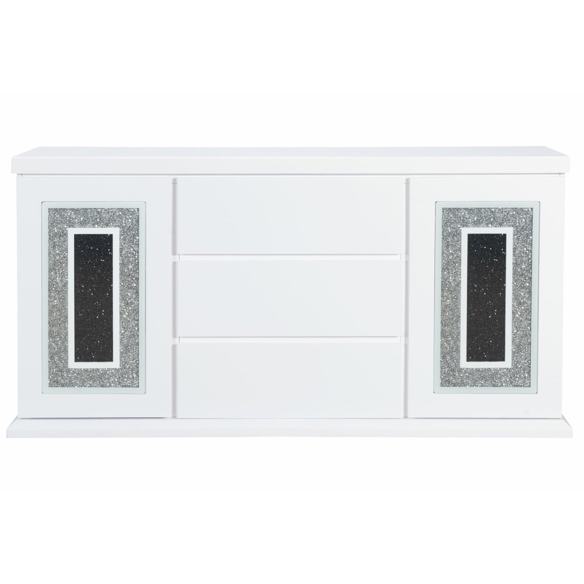 Lily White Buffet - Adams Furniture
