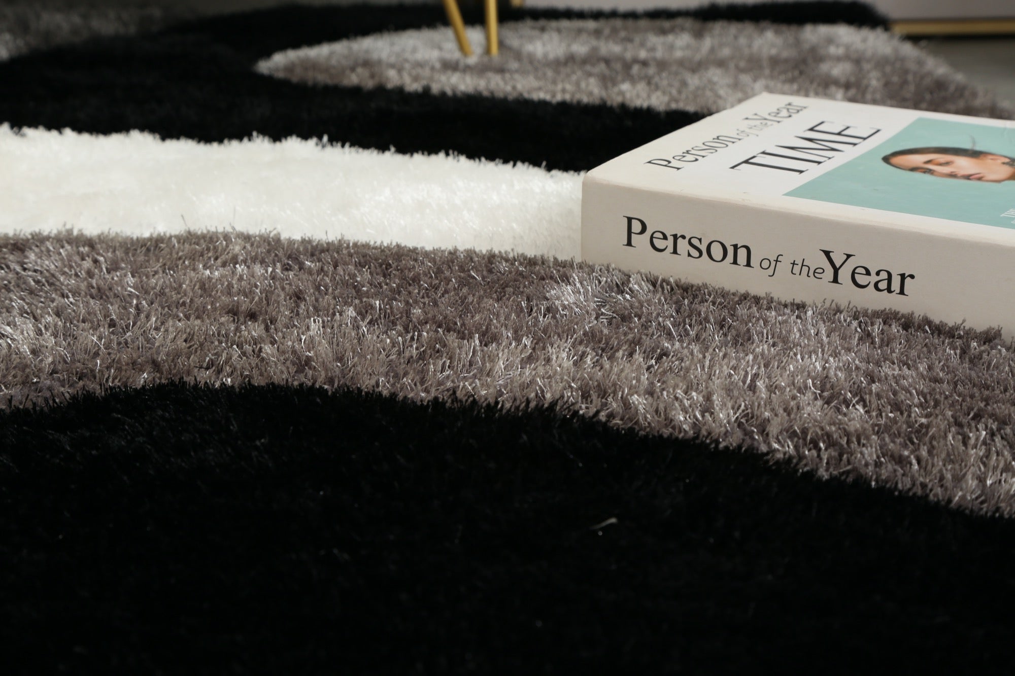 Mateos Shag 8x10 Area Rug - Adams Furniture