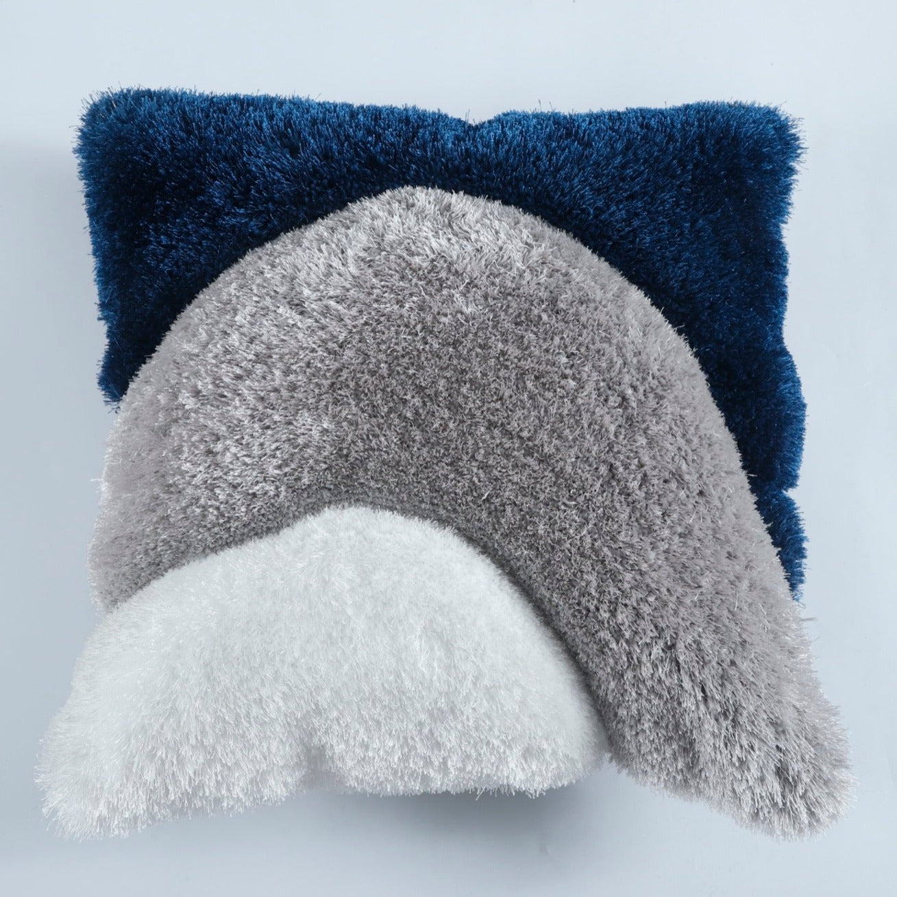 Mateos Blue/Beige/White Pillow