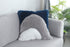 Mateos Blue/Beige/White Pillow