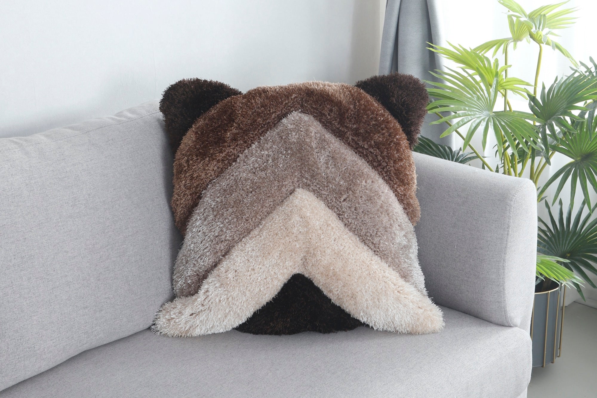 Mateos Brown Pillow - Adams Furniture