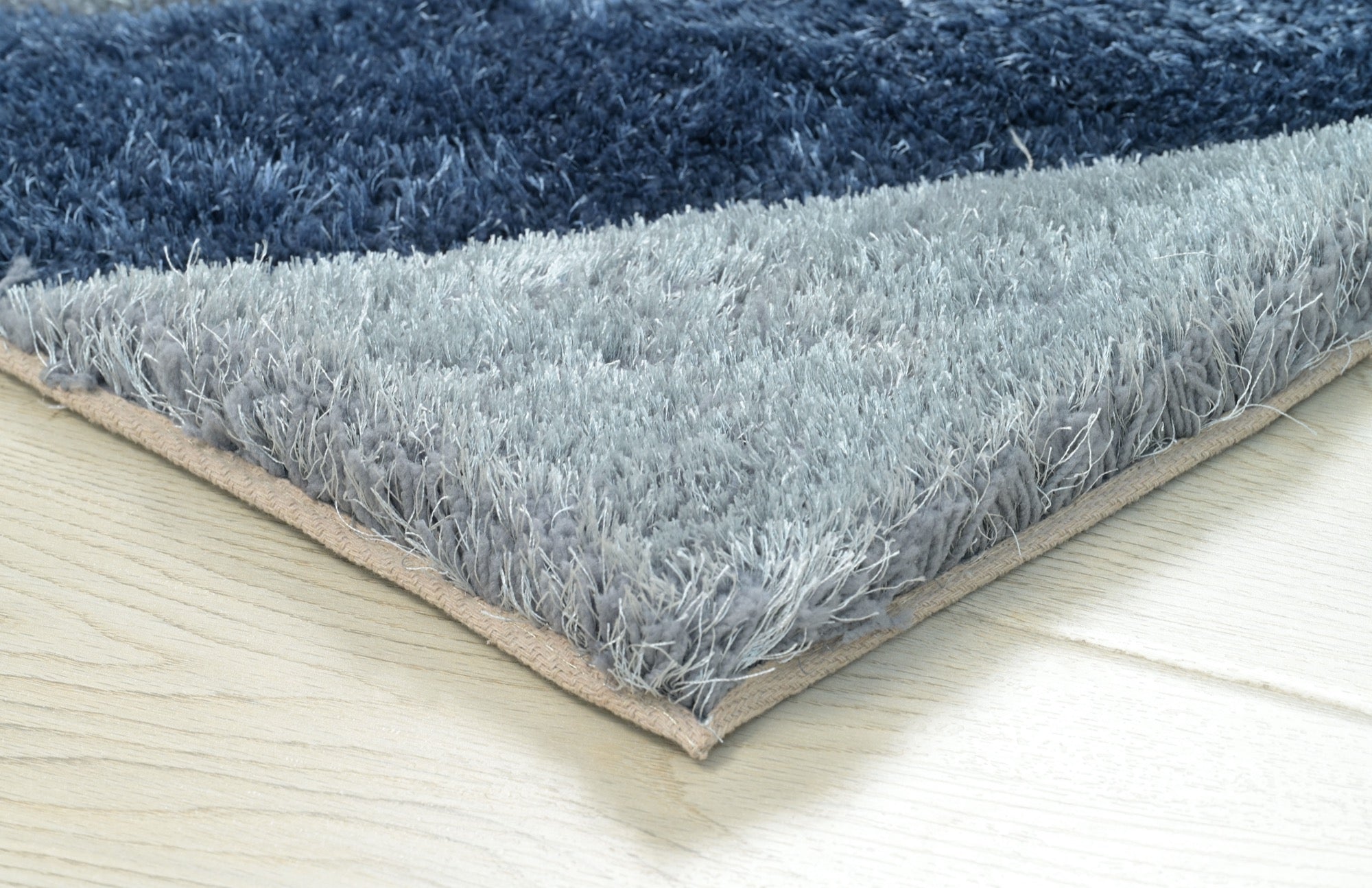 Mateos Shag Bue Runner - Adams Furniture