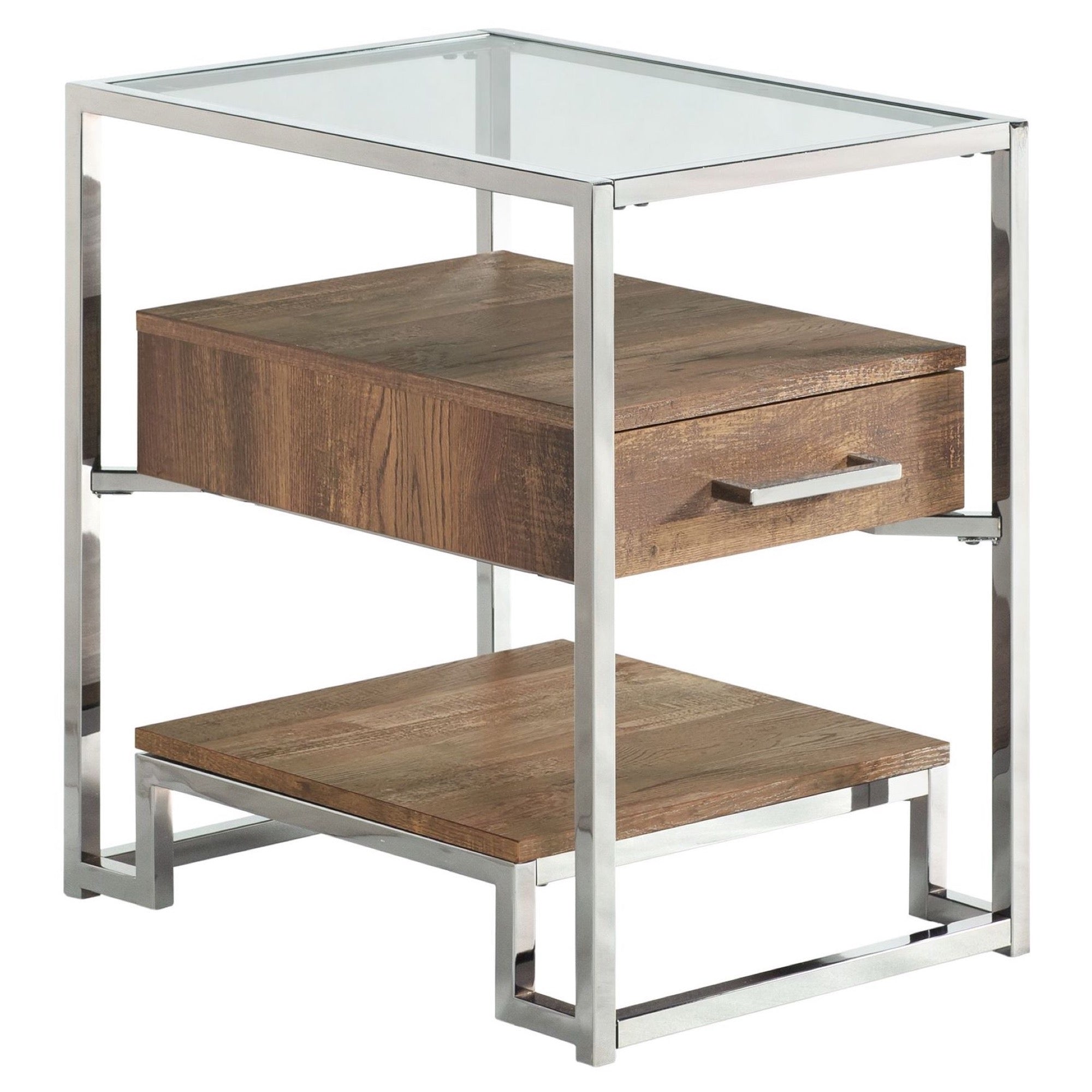 Matrix Chairside End Table - Adams Furniture