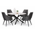 Cora 5 Piece Sintered Stone Dining Set