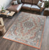 Prime Multi Color Orange 5x8 Area Rug