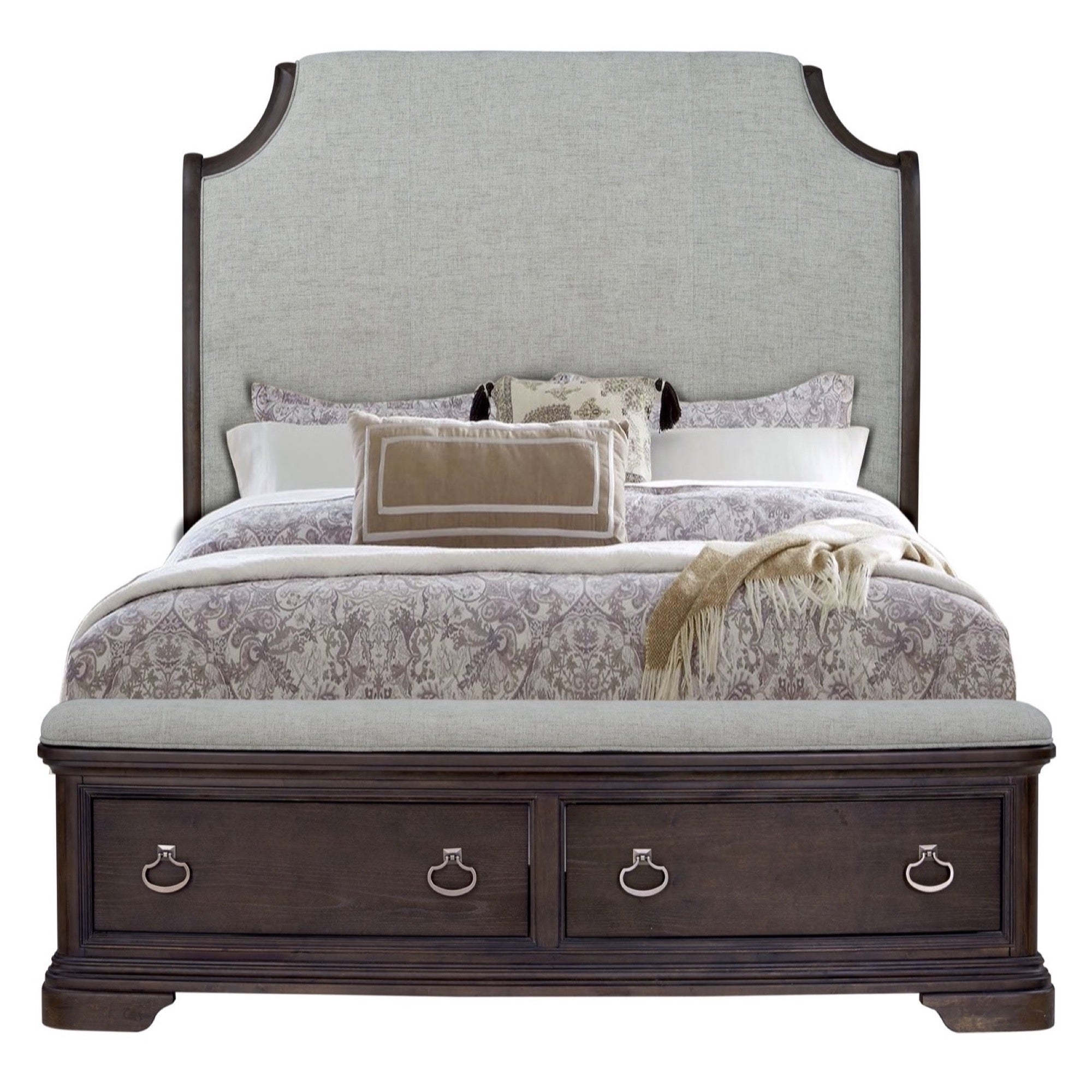 Lucy Queen 5 Piece Bedroom Set - Adams Furniture