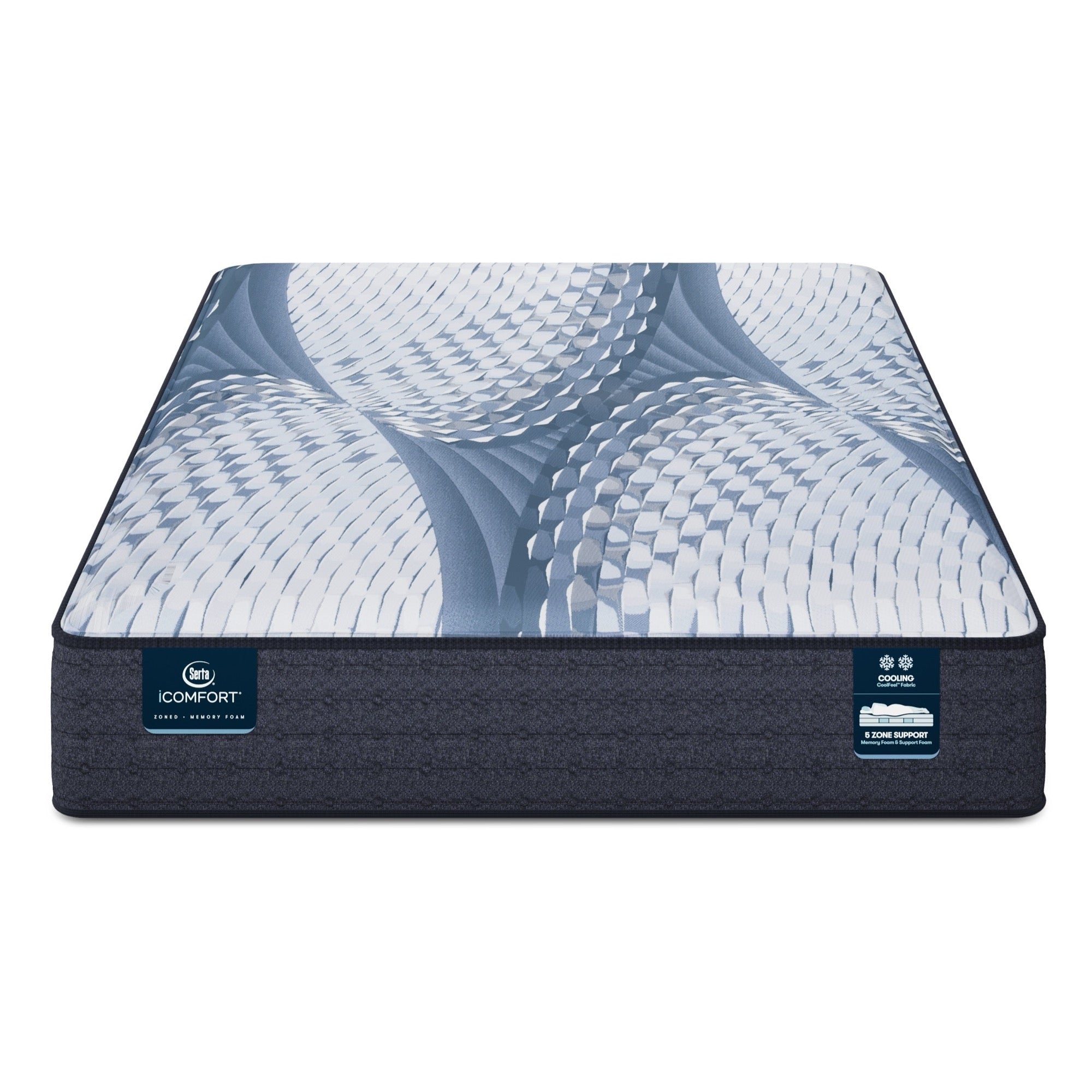 Serta iComfort Aveda Medium Firm King Mattress - Adams Furniture
