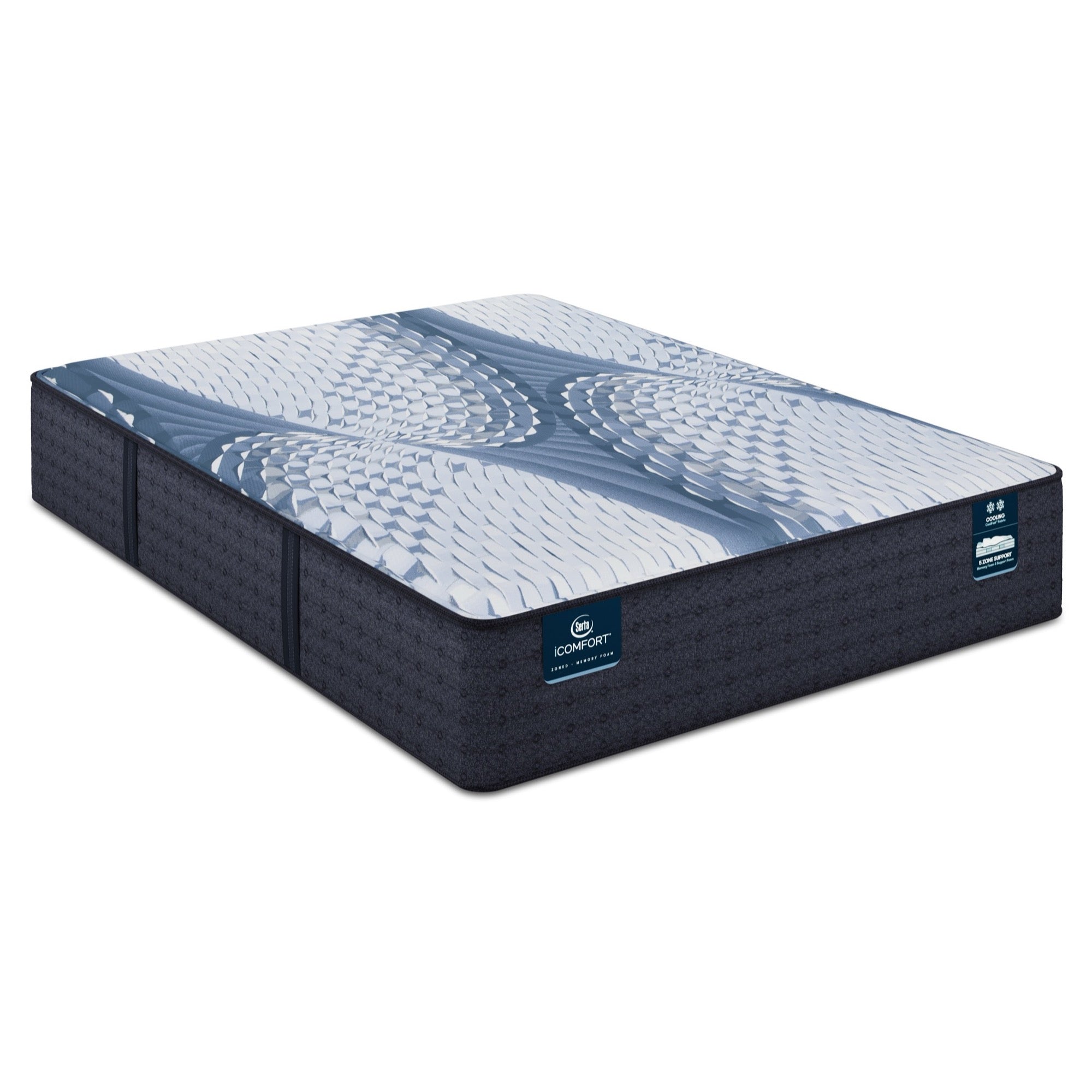 Serta iComfort Iona Plush King Mattress - Adams Furniture