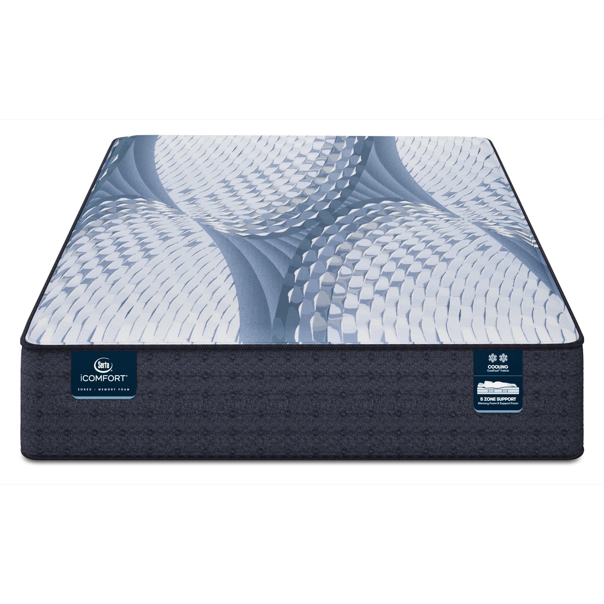 Serta iComfort Iona Plush King Mattress - Adams Furniture