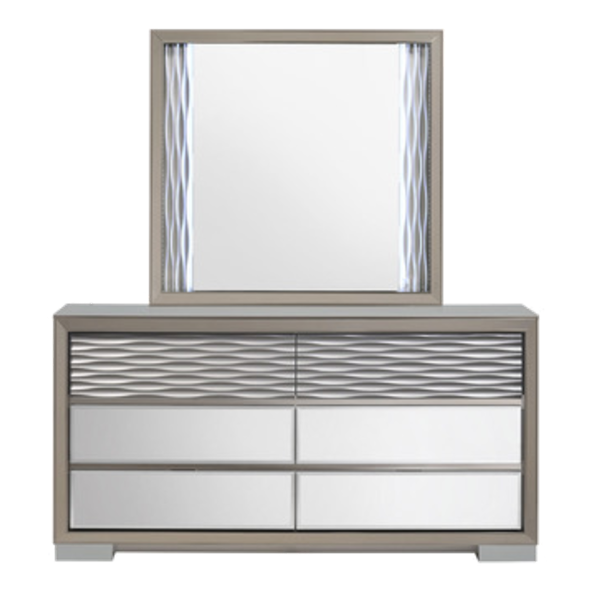 Sofia Dresser & Mirror - Adams Furniture