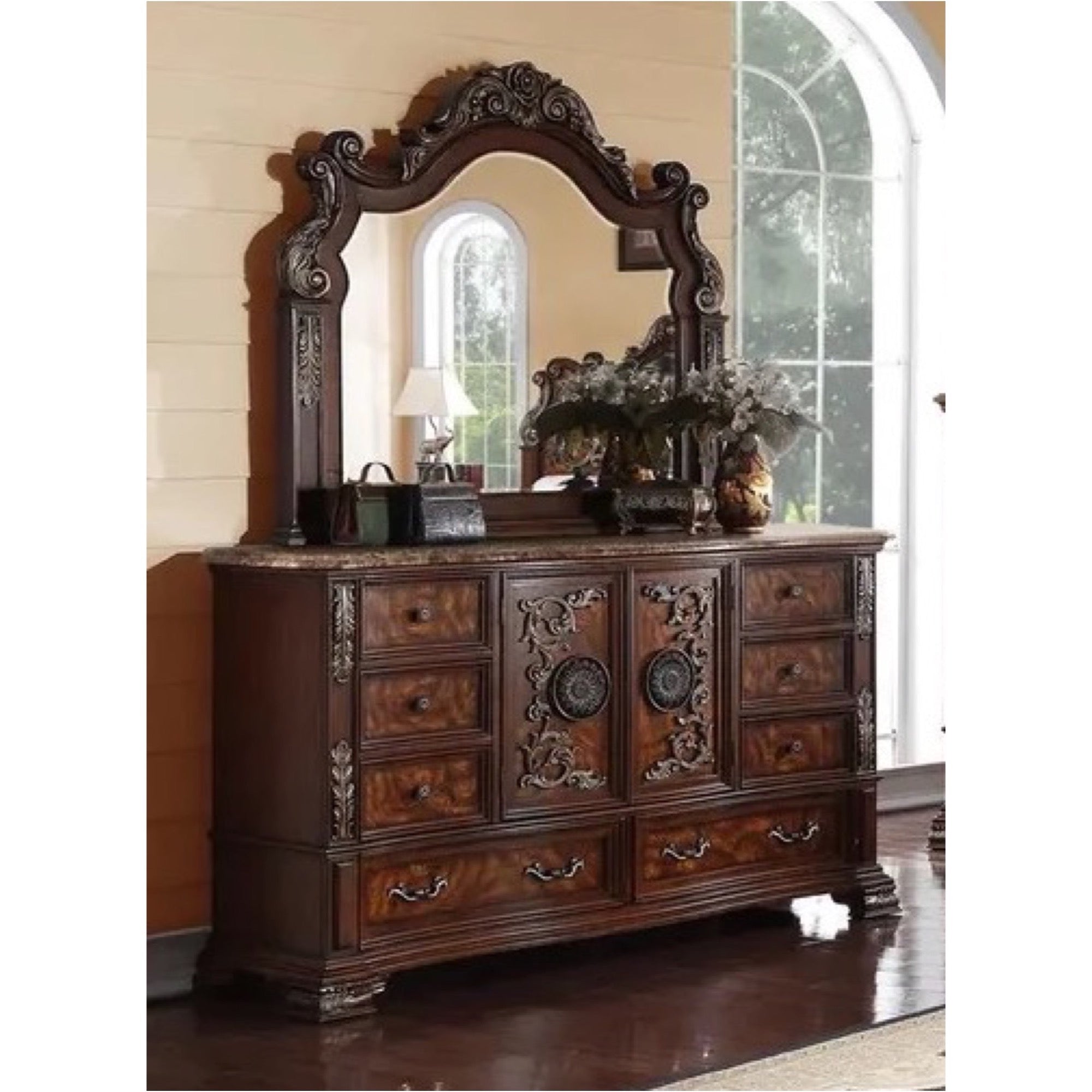 Santa Monica King 3 Piece Bedroom Set - Adams Furniture