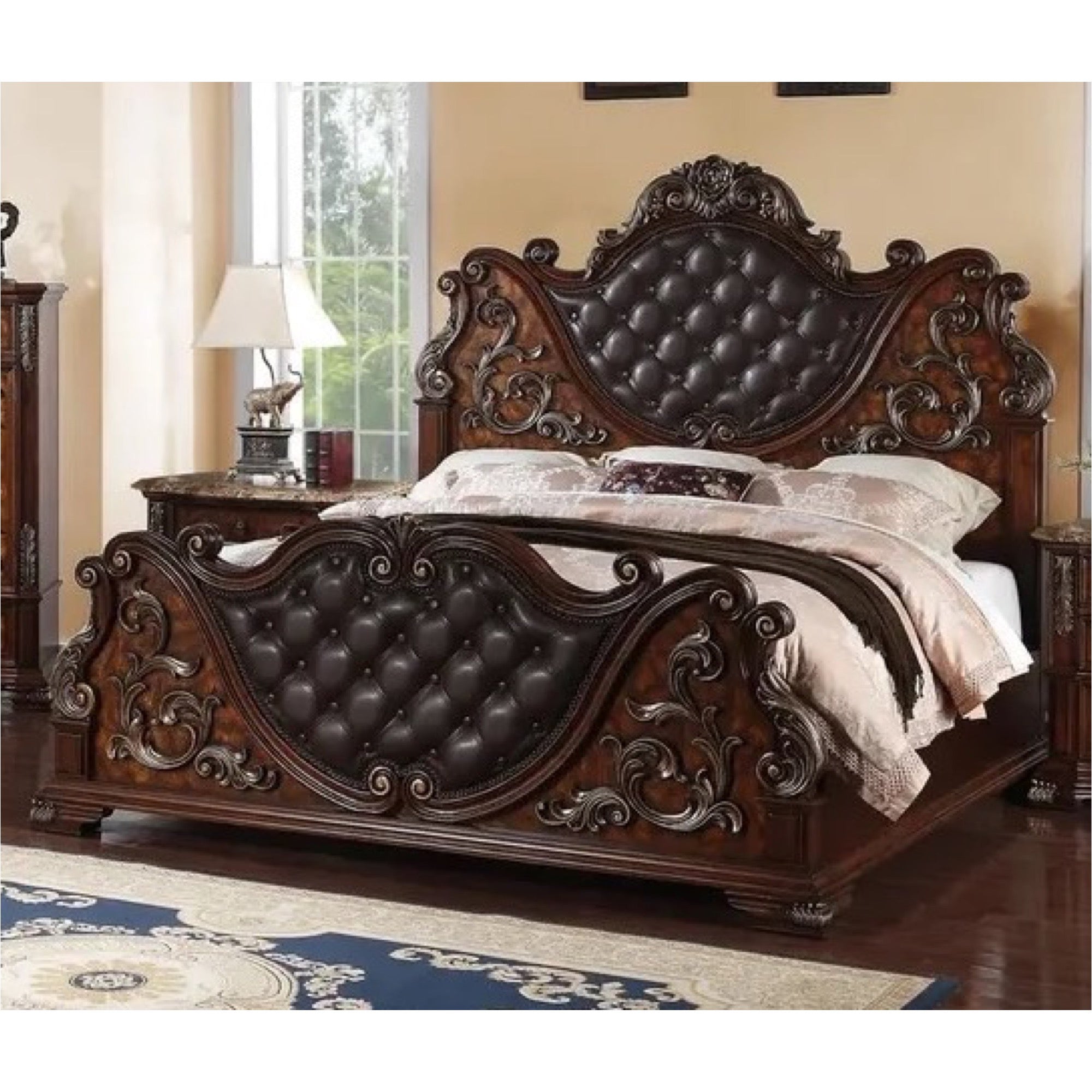 Santa Monica King Bed - Adams Furniture