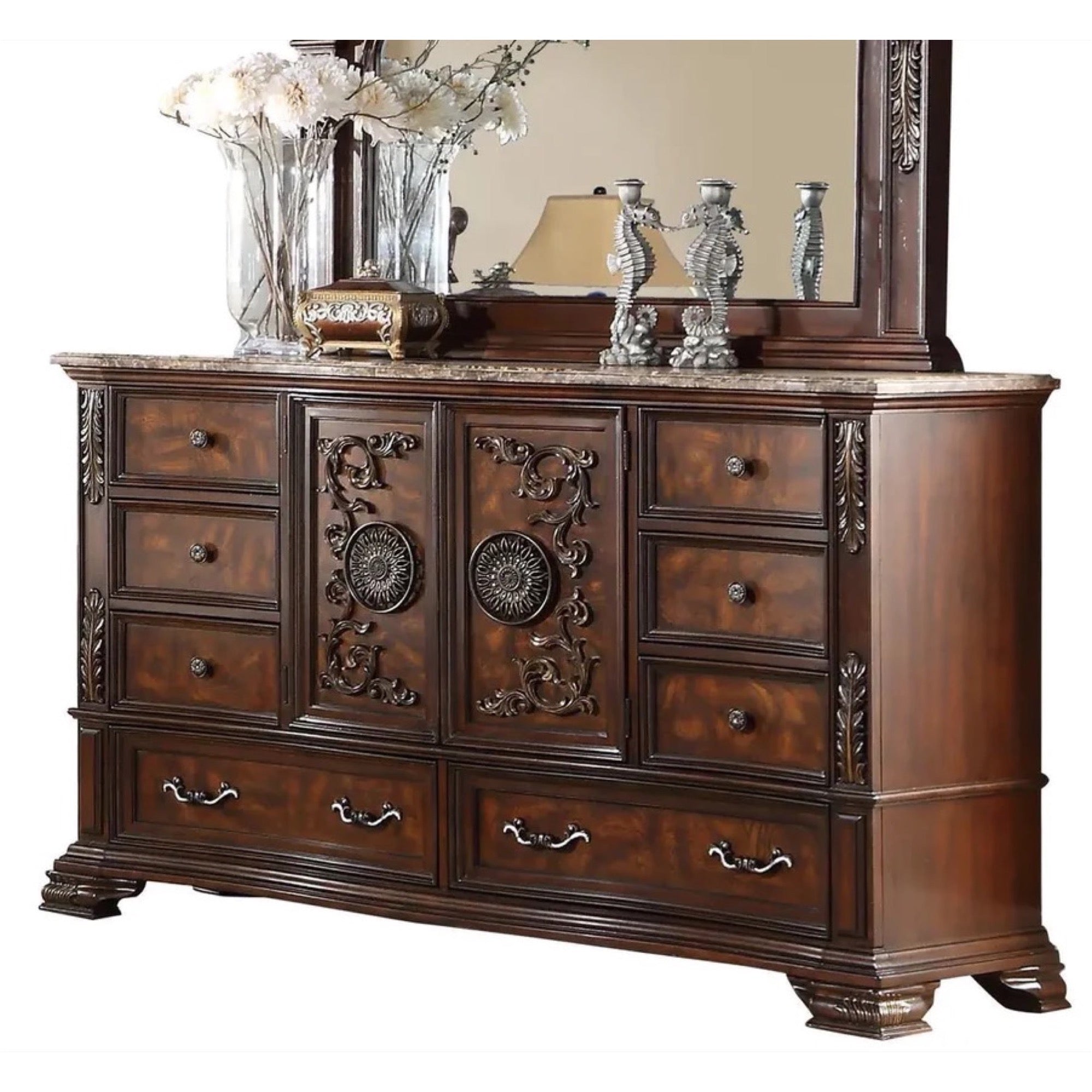 Santa Monica King 3 Piece Bedroom Set - Adams Furniture