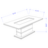 Lily 5 Piece Dining Set