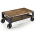 Contemporary Coffee Table on Casters