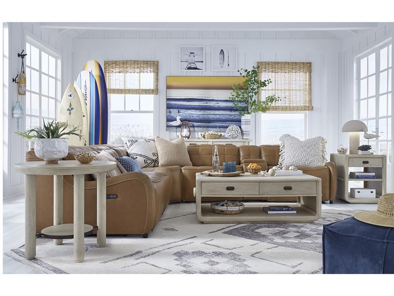 Coffee Table with Casters - Adams Furniture