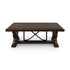 Dark Brown Rectangular Cocktail Table - Adams Furniture