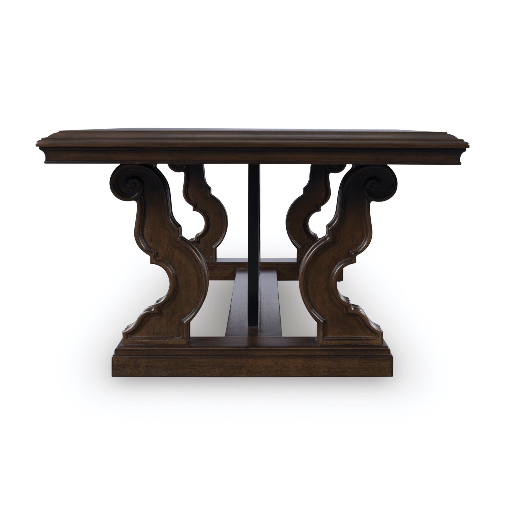 Dark Brown Rectangular Cocktail Table - Adams Furniture