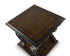 Dark Brown Square End Table - Adams Furniture