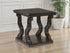 Dark Brown Square End Table - Adams Furniture