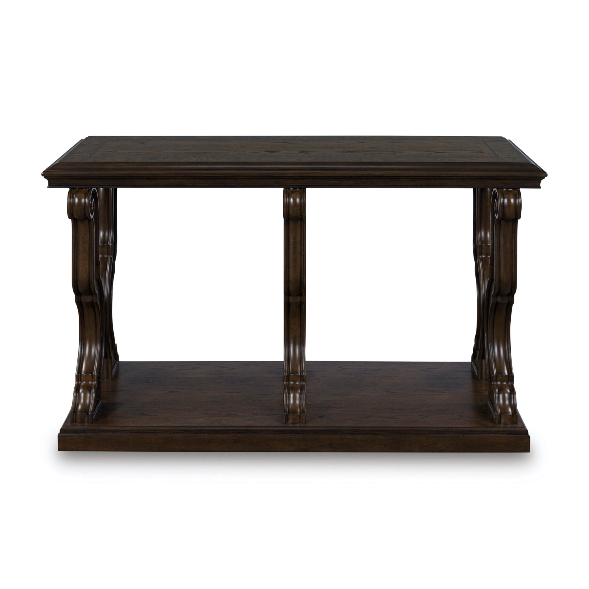 Dark Brown Sofa Table - Adams Furniture