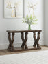 Dark Brown Sofa Table - Adams Furniture