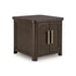 Rectangular End Table With Storage - Adams Furniture