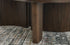 Warm Brown Oval Cocktail Table