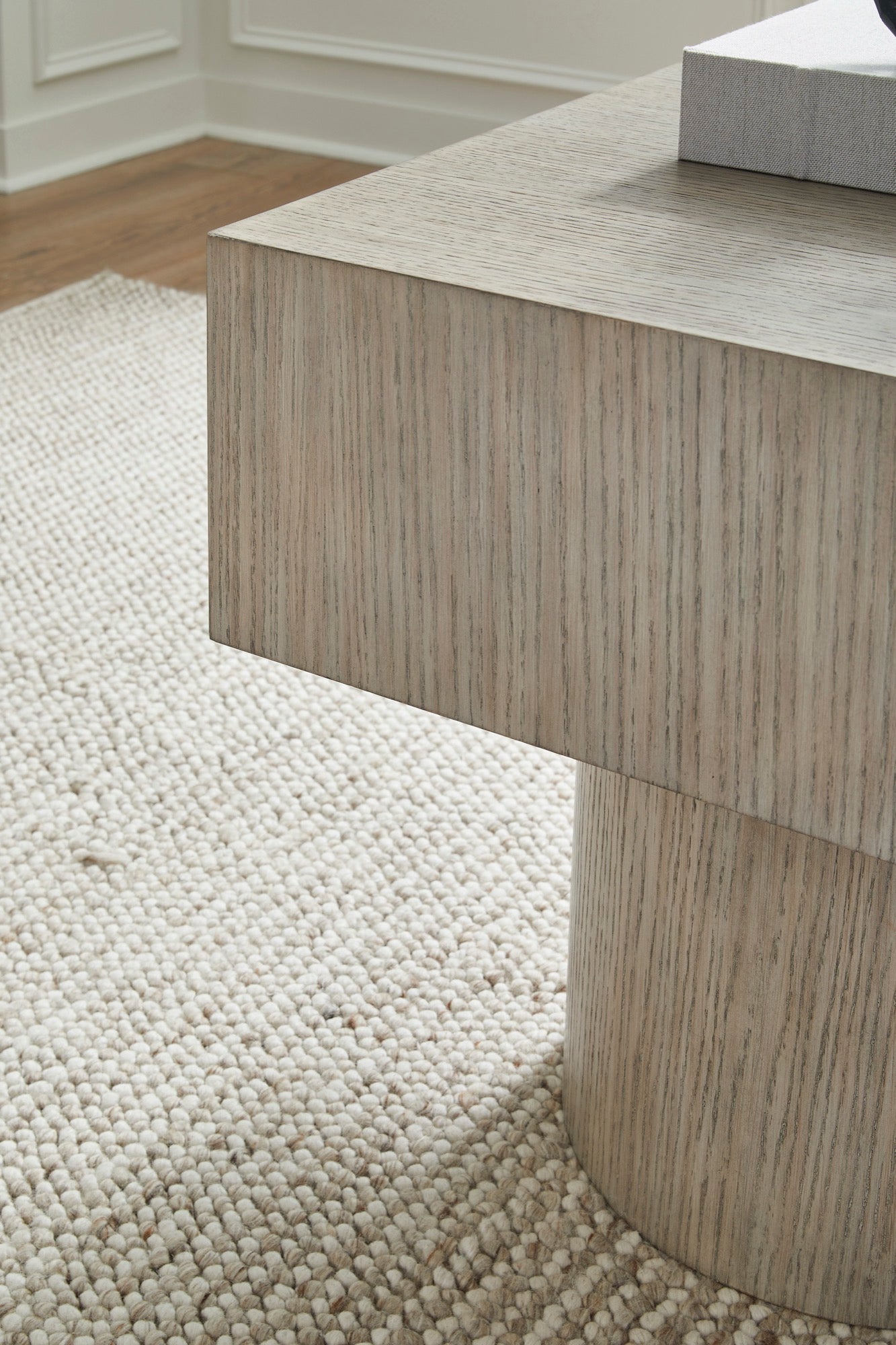 Square Grayish Brown End Table - Adams Furniture